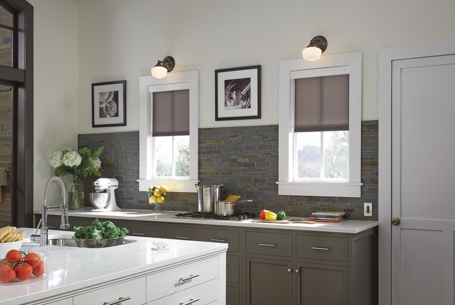 Lutron shades in a Potomac, MD, home
