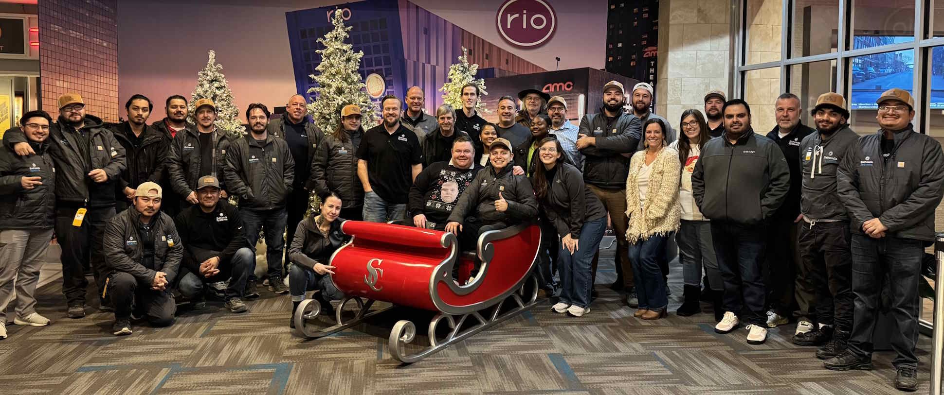 Bethesda Systems Team at Christmas